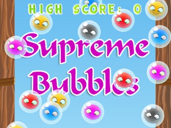 Supreme Bubbles Game Cover
