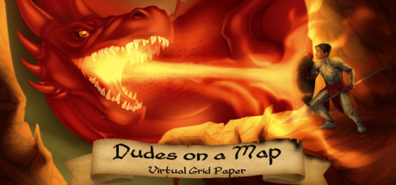 Dudes on a Map: Virtual Grid Paper Game Cover