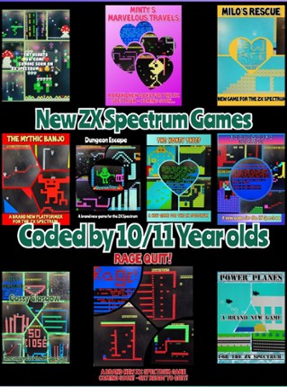Bearsden Primary - ZX Spectrum Games - Coded by 10/11 year olds - 2022 Edition Game Cover