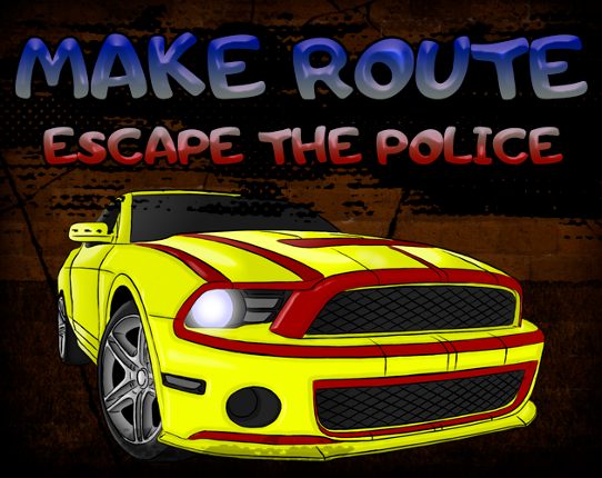 Make Route: Escape the police Game Cover