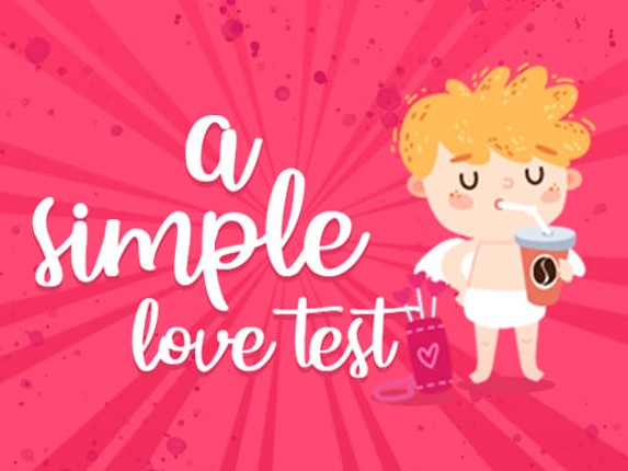 a Simple Love Test Game Cover
