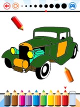 Car Coloring Book - Vehicle drawing for Kids Image