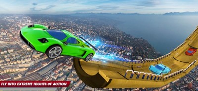 Car Stunts Vertical Mega Ramp Image