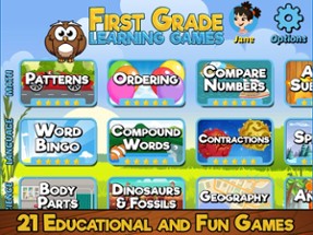 First Grade Learning Games Image
