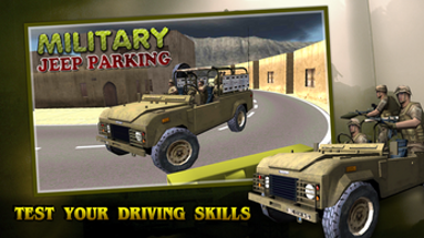 Military Jeep Parking Image