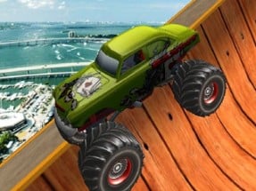 Monster Trucks Sky Stunts Image