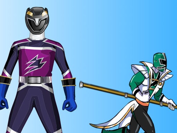 Power Rangers Dressup Game Cover