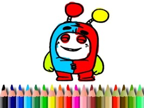 BTS OddBods Coloring Book Image