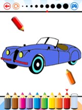 Car Coloring Book - Vehicle drawing for Kids Image