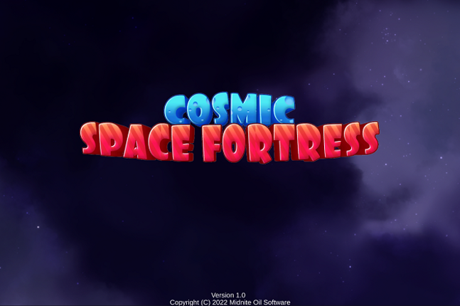 Cosmic Space Fortress Game Cover
