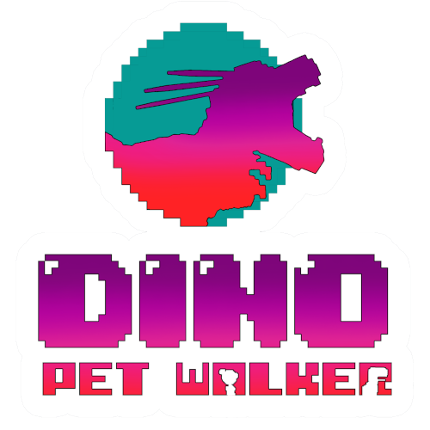 Dino Pet Walker - The Game Game Cover