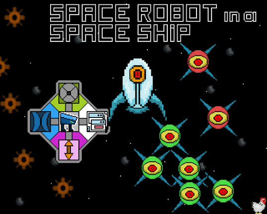 Space Robot on a Space Ship Web Game Cover