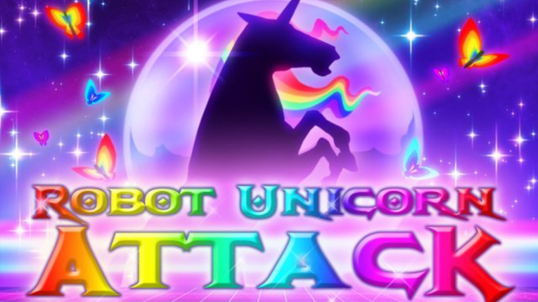 Robot Unicorn Attack Game Cover