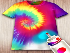 Tie Dying Cloths 3D Image