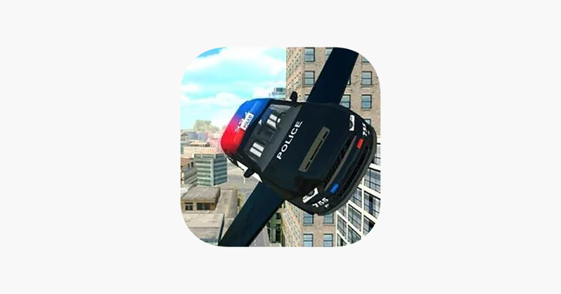 Fly-ing Police Car Sim-ulator 3D Game Cover