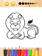 Wonder Animal safari coloring book games for kids Image