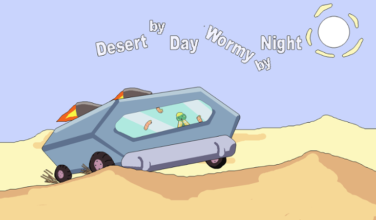 Desert Day Worm Night Game Cover