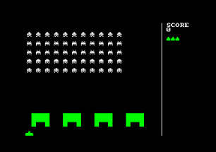 Space Invaders (Amstrad CPC) by Copper France Image
