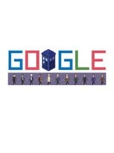 Google Doodle: Doctor Who 50th Anniversary Image