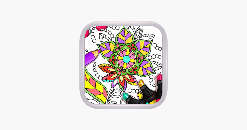 Mandala Coloring book Apps for Adults Game Cover