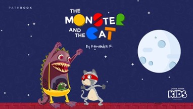 Monster and Cat - Interactive story Play Book game Image