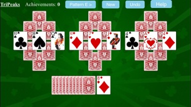 TriPeaks Solitaire. Image