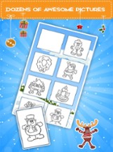 Winter coloring book for toddlers: Kids drawing, painting and doodling games for children Image