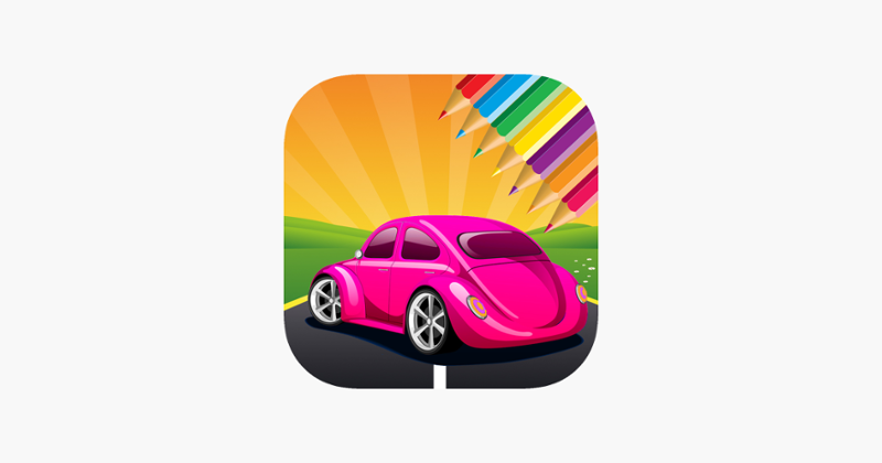 Car Coloring Book - Vehicle drawing for Kids Game Cover