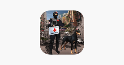 Earthquake Relief &amp; Rescue Simulator : Play the rescue sniffer dog to Help earthquake victims. Image