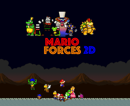 Mario Forces 2D Remake Game Cover