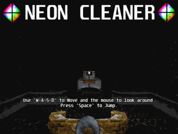 Neon Cleaner (AmazeMeGameJam) Game Cover