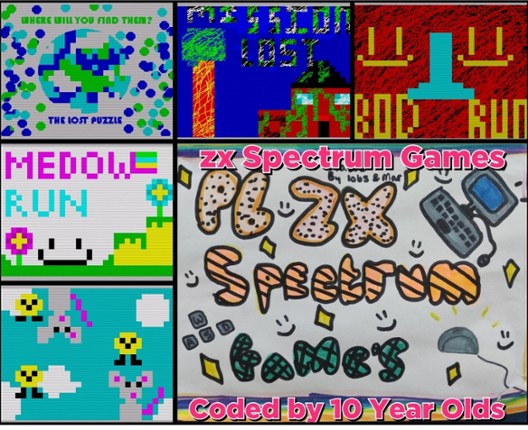 Zx Spectrum games by Bearsden Primary 2023 Game Cover