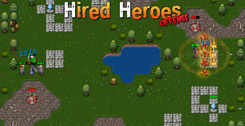 Hired Heroes Offense Game Cover