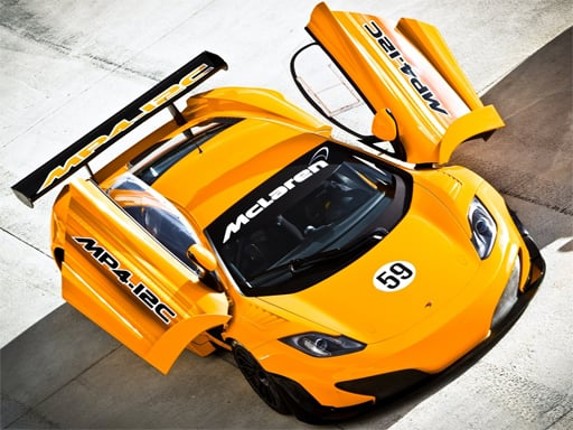 McLaren GT3 Puzzle Game Cover