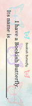 Bookish Butterfly Image