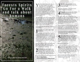 Forests Spirits Go For a Walk and talk about humans Image