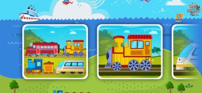Kids Train Puzzle for Toddlers Image