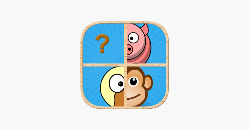 Animal Pairs Matching : Fun Animals Farm Puzzles Game For Kid Game Cover