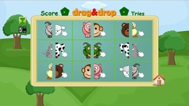 Animal Pairs Matching : Fun Animals Farm Puzzles Game For Kid Image