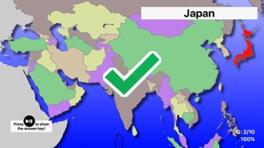 Asia Map Quiz: Learn Geography Image