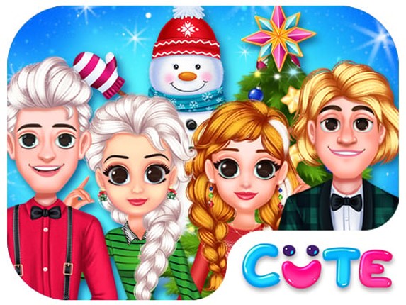Frozen Princess Christmas Celebration Game Cover