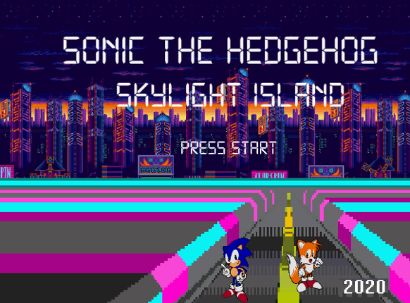 Sonic Skylight Island Game Cover
