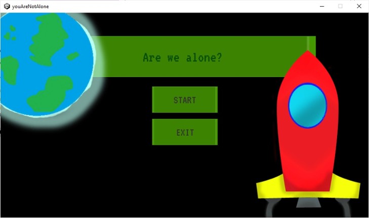 Are we alone? Game Cover