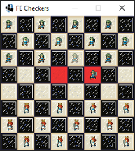 Fire Emblem Themed Checkers (Alm vs Celica) Image