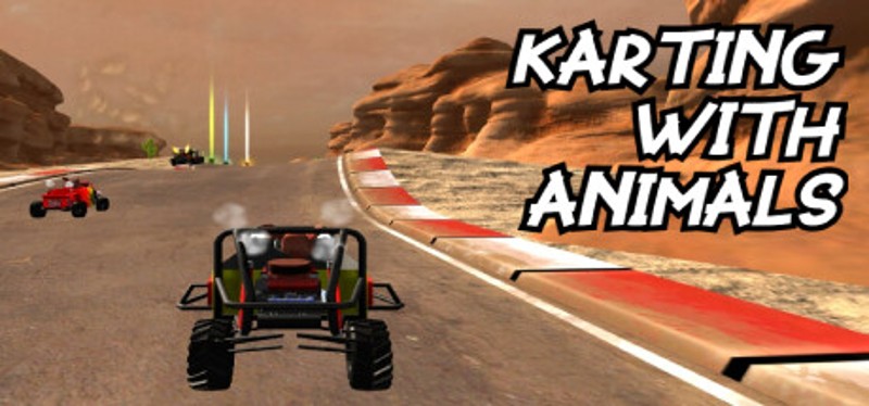 Karting with Animals Game Cover