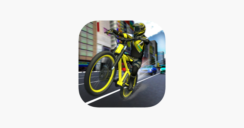 Crazy Traffic Bicycle Rider Game Cover
