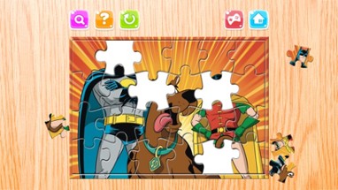 Cartoon Puzzle – Jigsaw Puzzles Box for Scooby Doo - Kids Toddler and Preschool Learning Games Image