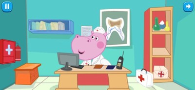 Dentist Hippo: Teeth care Image