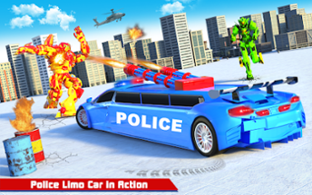 Limo Car Dino Robot Car Game Image
