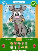 Cute Dog Coloring Book Pages Image